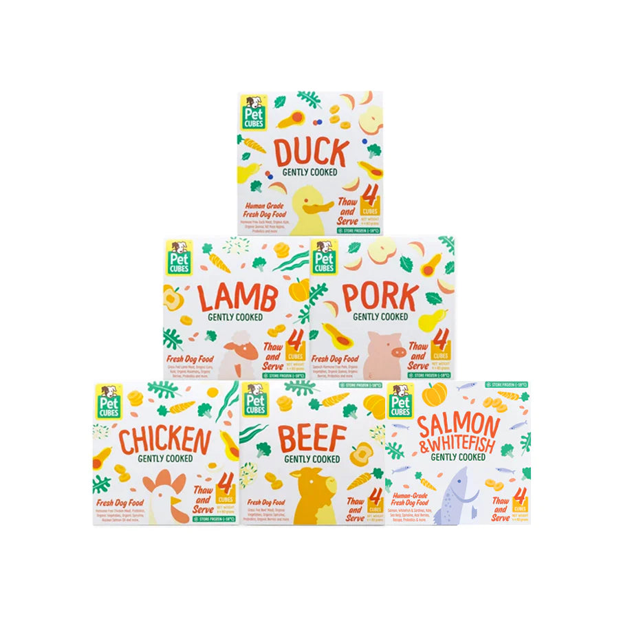 Buy Gently Cooked Dog Food In Singapore PetCubes