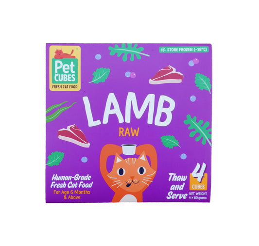 Raw Lamb for Cats (Case)