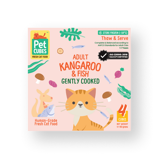 Gently Cooked Kangaroo & Fish for Cats (NEW!) (Single)