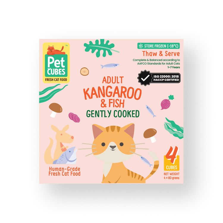 Gently Cooked Kangaroo & Fish for Cats (NEW!) (Trial)