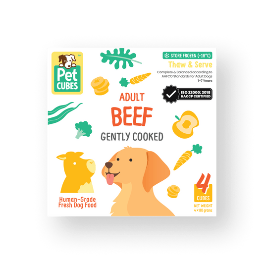 Gently Cooked Beef for Adult Dog