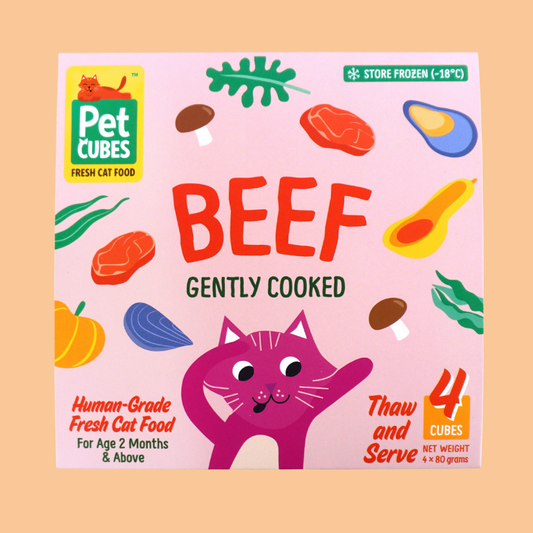 Gently Cooked Beef for Cats (NEW!) (Single)