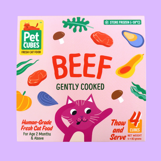 Gently Cooked Beef for Cats (NEW!) (Trial)