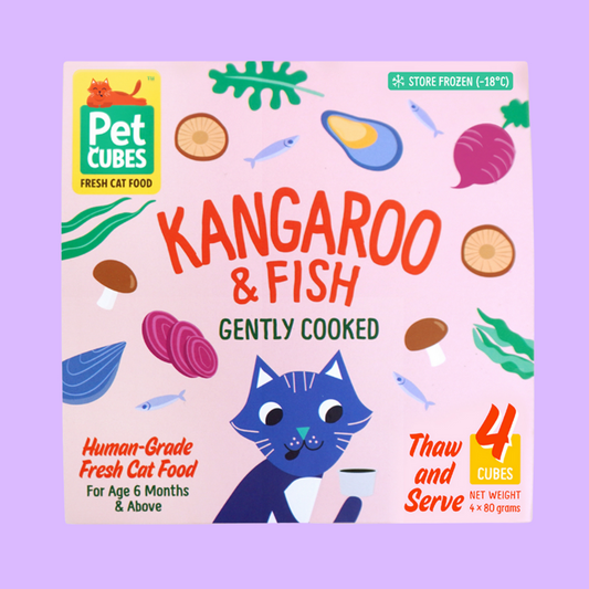 Gently Cooked Kangaroo & Fish for Cats (NEW!) (Trial)