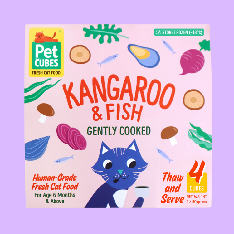 Gently Cooked Kangaroo & Fish for Cats (NEW!) (Trial)