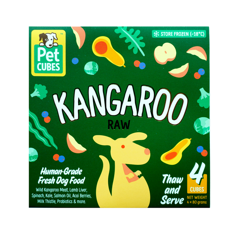 Kangaroo raw dog food hot sale